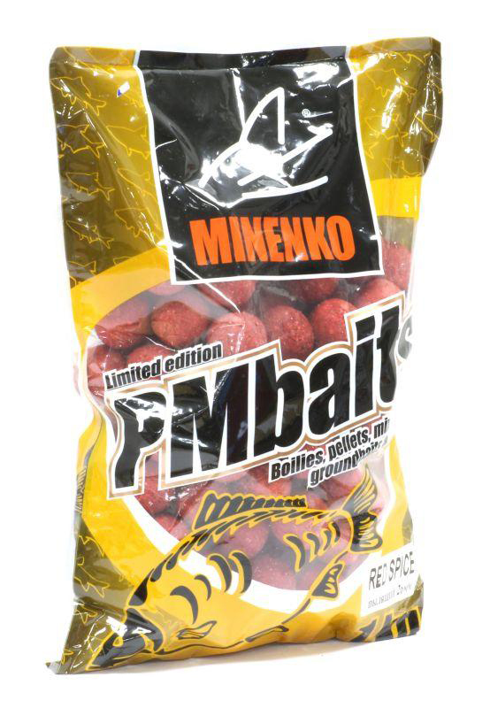 Бойлы пылящие Minenko PMbaits Big Pack Red Spice 26мм - 3кг