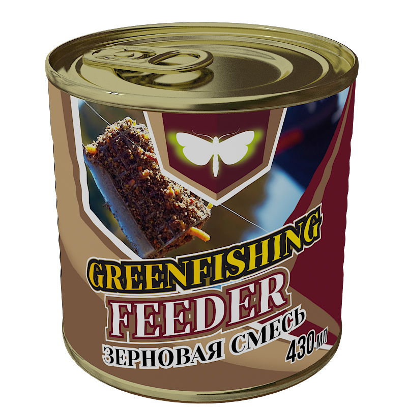 Добавка Greenfishing Зерновой микс Feeder Original 430мл