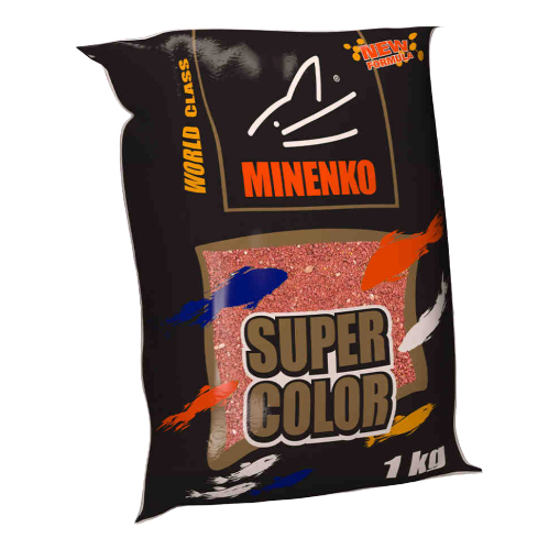 Прикормка летняя Minenko Super Color Плотва красный 1кг