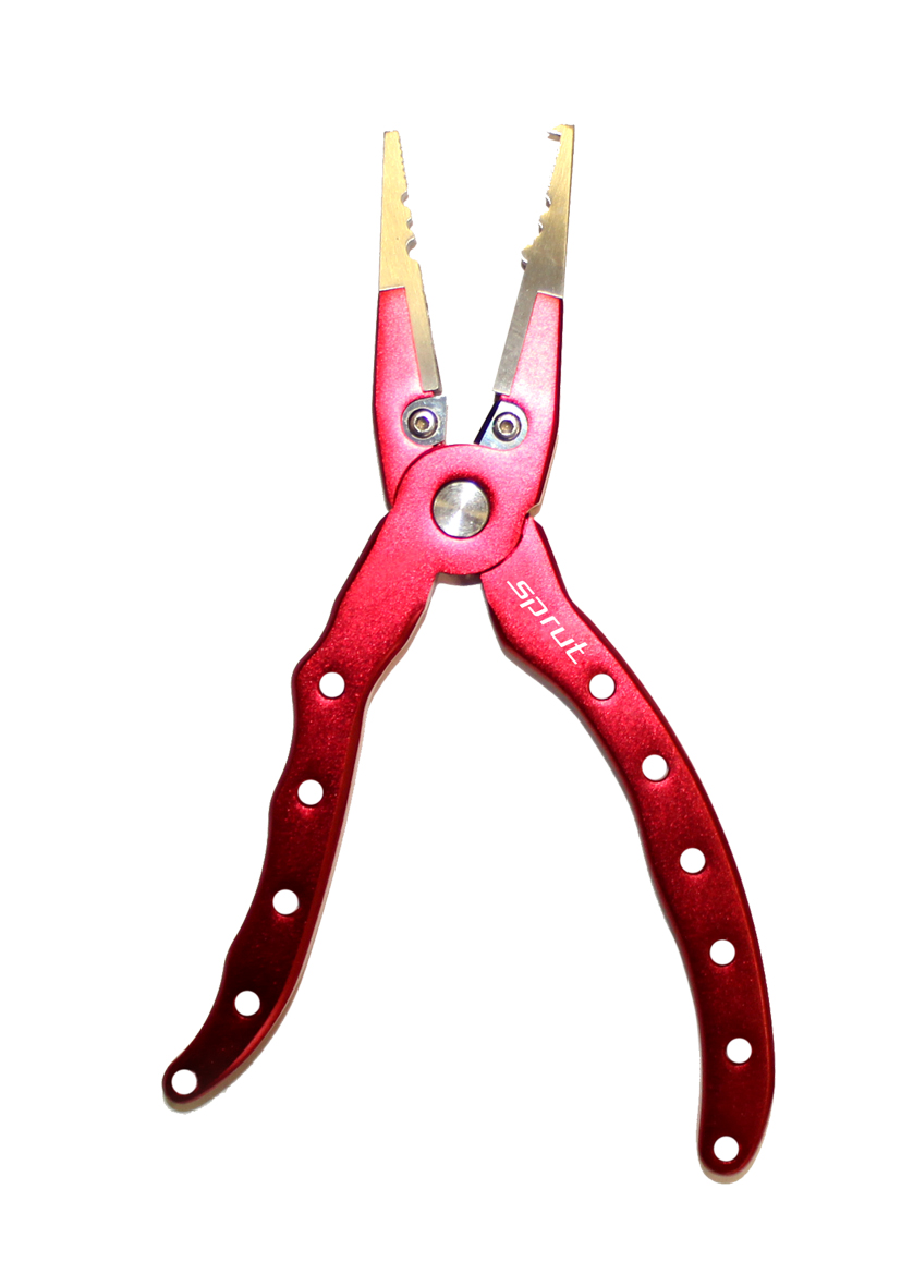 Плоскогубцы Sprut Aluminum Fishing Pliers Red 190мм