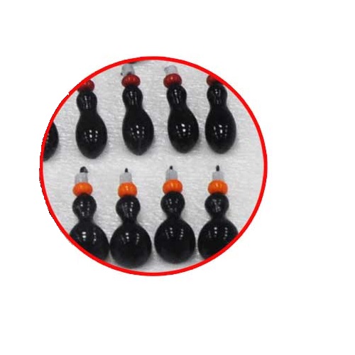 Мормышки свинцовые Муравей №1 черный набор Россия