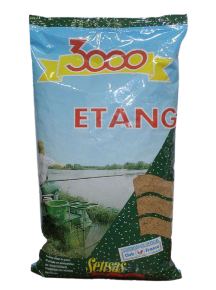 Прикормка летняя Sensas 3000 Etang 1кг