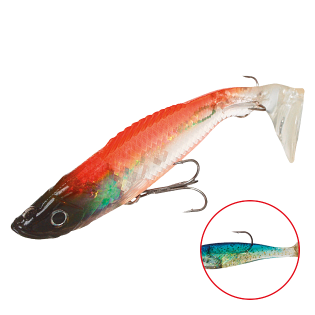 Приманка оснащенный Mikado Crystal Fish WXH-59 80 - 64