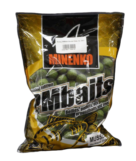 Бойлы пылящие Minenko PMbaits Classic Pack Mussel 20мм - 1кг