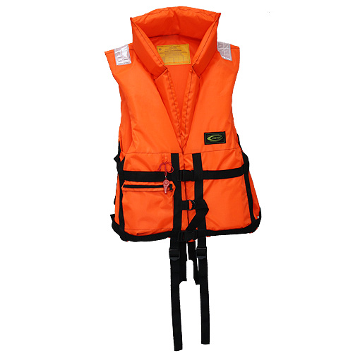 Жилет спасательный с воротником до 60кг размер 44-48 Россия