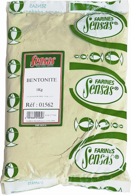 Глина Sensas Bentonite 1кг