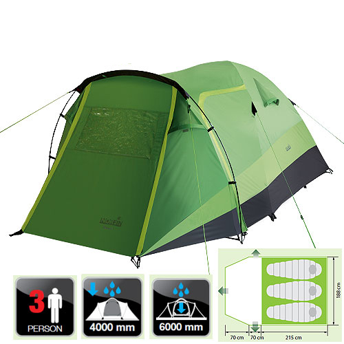 Палатка Norfin 3-х местная Bream 3 NF