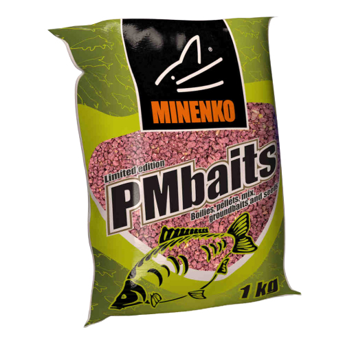 Прикормка летняя Minenko PMbaits Classic Pack Strawberry (клубника) 1кг