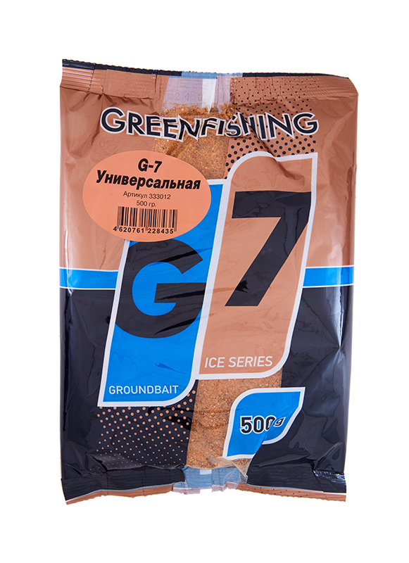 Прикормка зимняя Greenfishing G7 Ice Универсальная 500гр