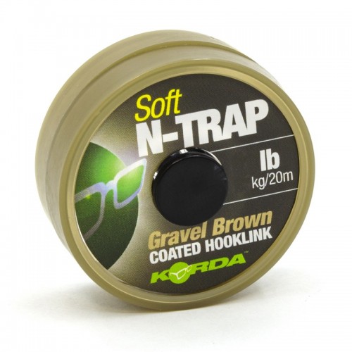 Поводковый материал Korda N-Trap Soft Gravel 20м - 6.8кг/15lb