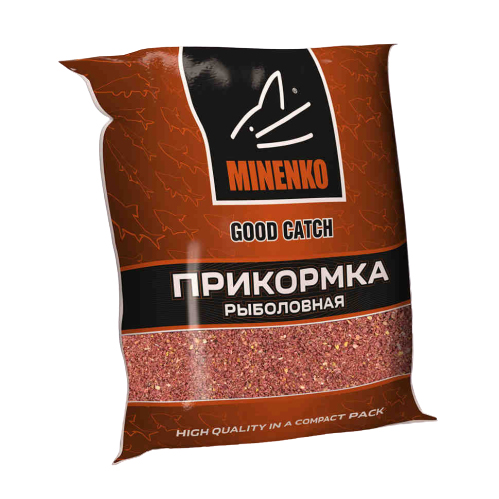 Прикормка зимняя Minenko Good Catch Мотыль 700гр