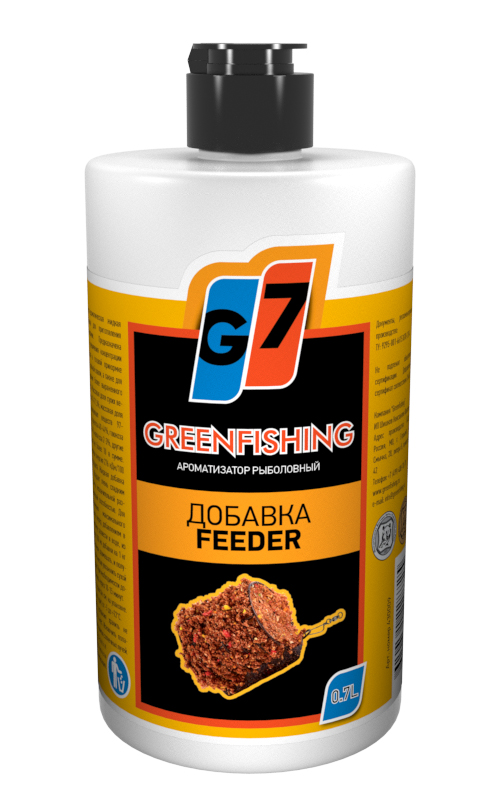 Добавка жидкая Greenfishing G7 Фидер 700мл