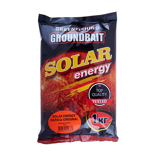 Прикормка летняя Greenfishing Solar Energy Карась Original 1кг