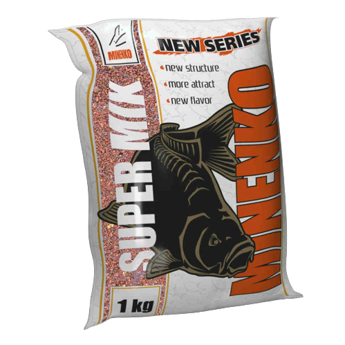 Прикормка летняя Minenko Super Mix Карп красный 1кг