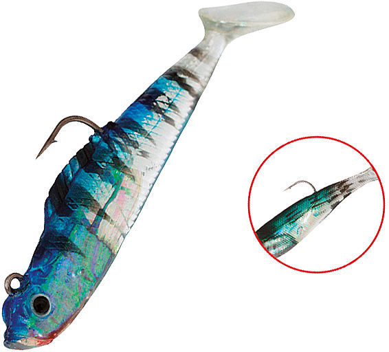 Приманка оснащенный Mikado Crystal Fish WXH-54 80 - 37