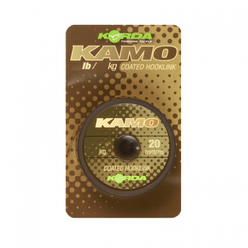 Поводковый материал Korda Kamo Coated Hooklink 20м - 13.6кг/30lb