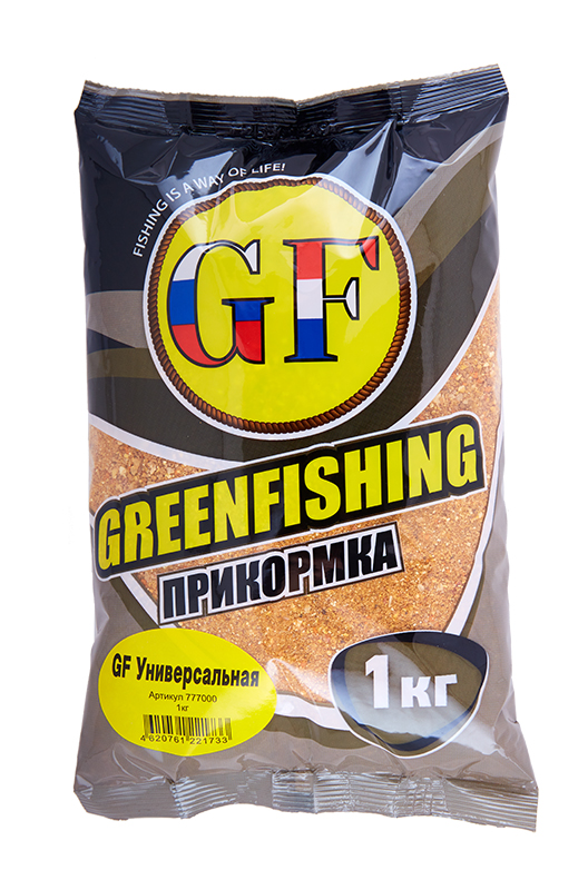 Прикормка летняя Greenfishing GF Универсальная 1кг