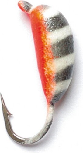 Мормышка вольфрамовая Lucky John Банан рижский с петелькой 040 - 20P