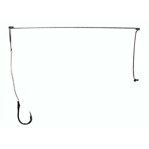 Отвод боковой оснащенный 8см крючок №10 Россия
