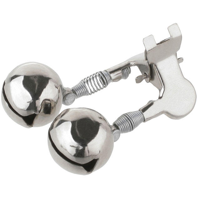 Сигнализатор поклёвки двойной бубенчик с прищепкой Mikado AMR02-1197-16