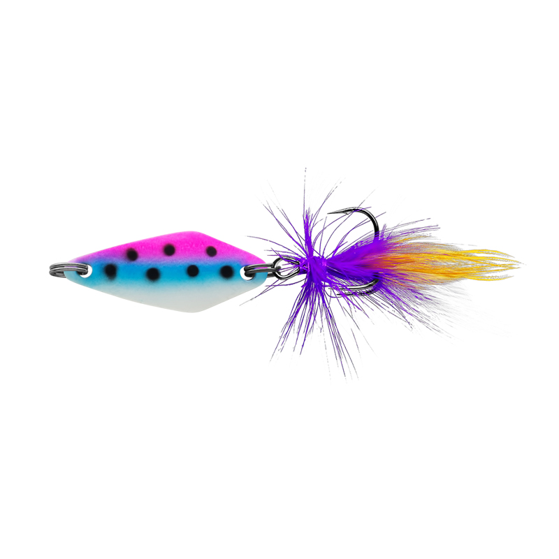 Блесна Sprut Mihiko Spoon 30 - 4гр - BPNW + дополнительный одинарный крючок