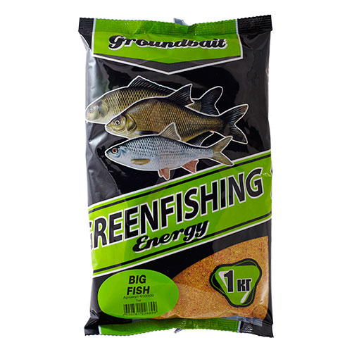 Прикормка летняя Greenfishing Energy Big Fish 1кг