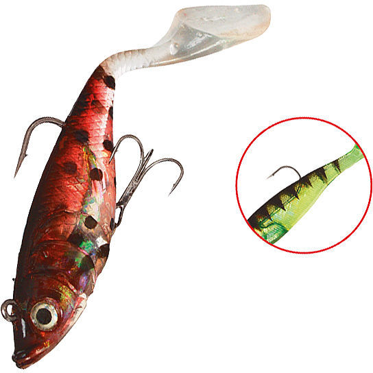 Приманка оснащенный Mikado Crystal Fish WXH-66 140 - 60