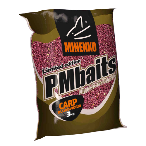 Прикормка летняя Minenko PMbaits Big Pack Carp Bloodworm 3кг