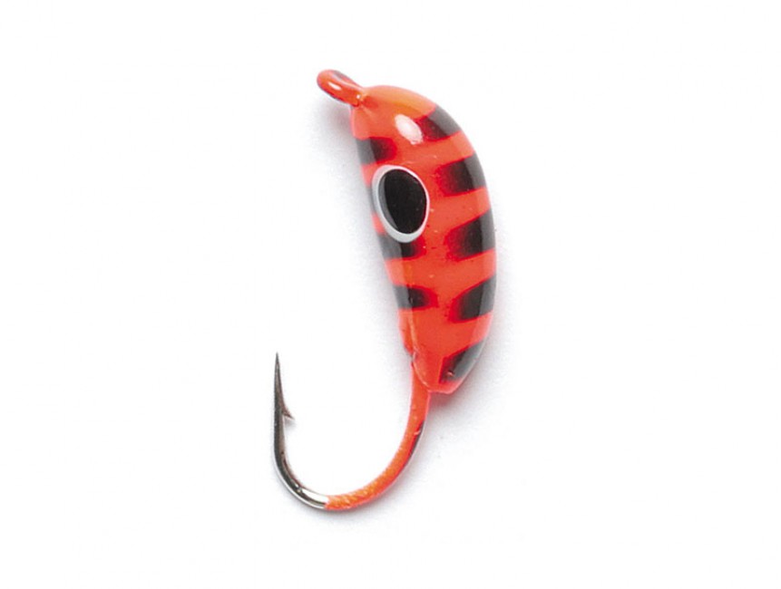 Мормышка вольфрамовая Lucky John Банан рижский с петелькой 050 - 11