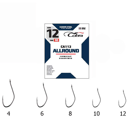 Крючки Cobra Allround CA112 №4