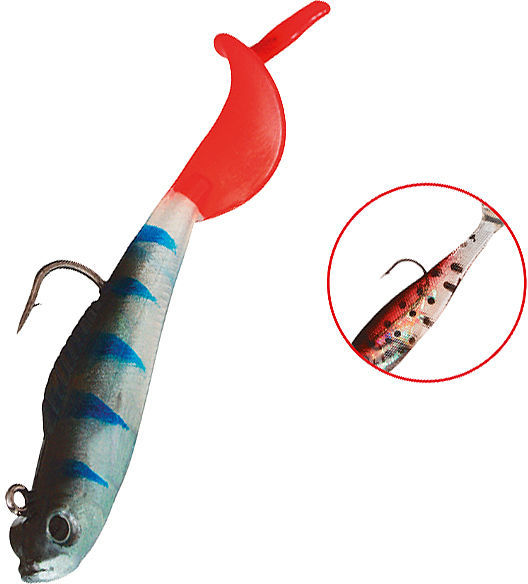 Приманка оснащенный Mikado Crystal Fish WXH-55 100 - 89