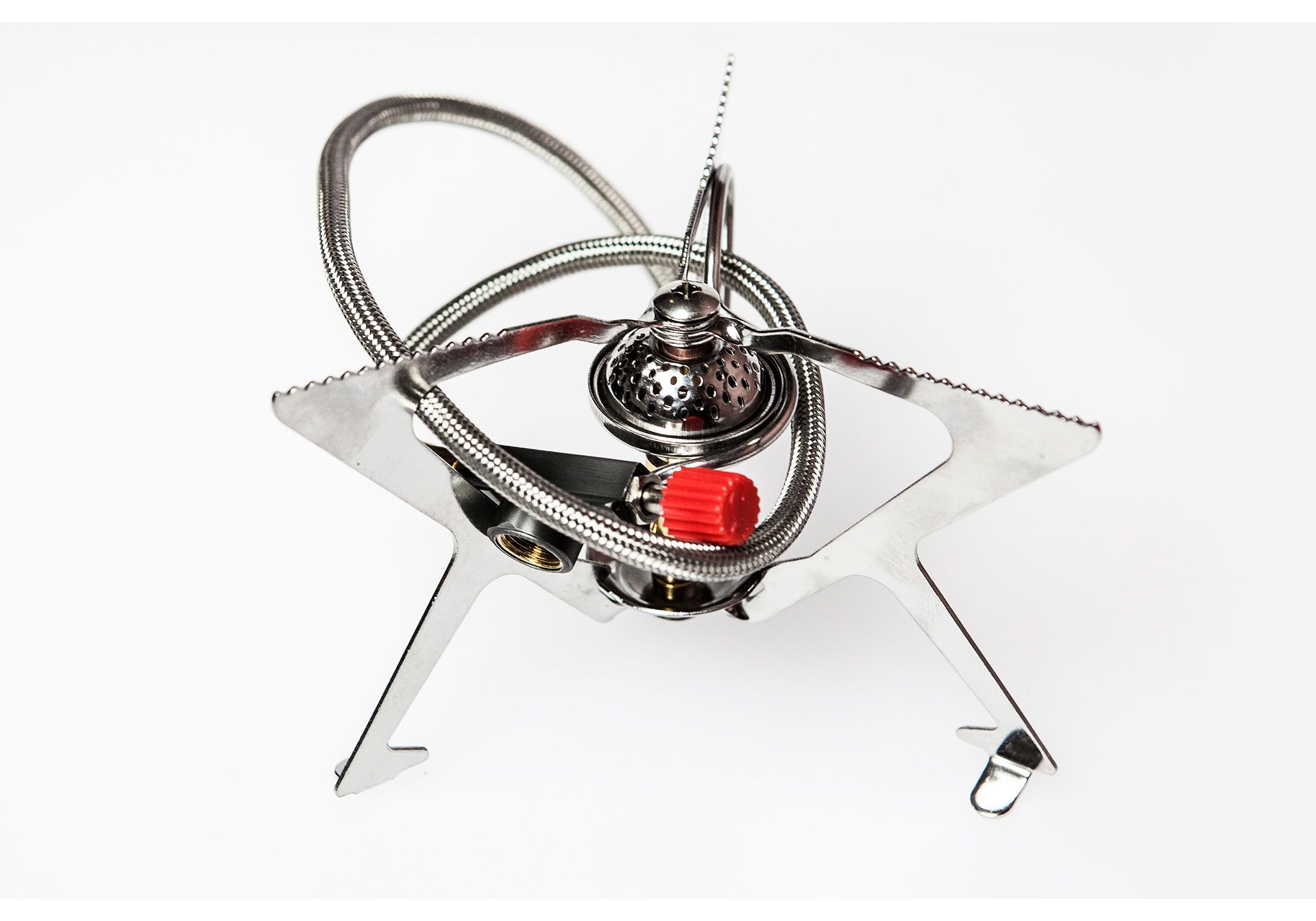 Плита портативная газовая Вулкан с газогенератором Следопыт