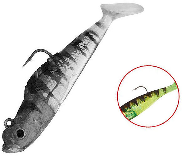 Приманка оснащенный Mikado Crystal Fish WXH-54 80 - 60