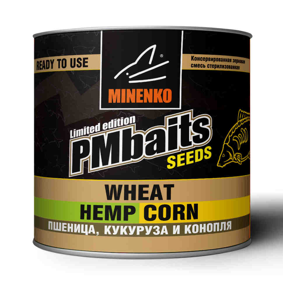 Зерновая смесь Minenko Wheat Corn Hemp 430мл