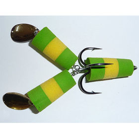 Приманка джиговая Лягншла 150 Yellow - Green Россия