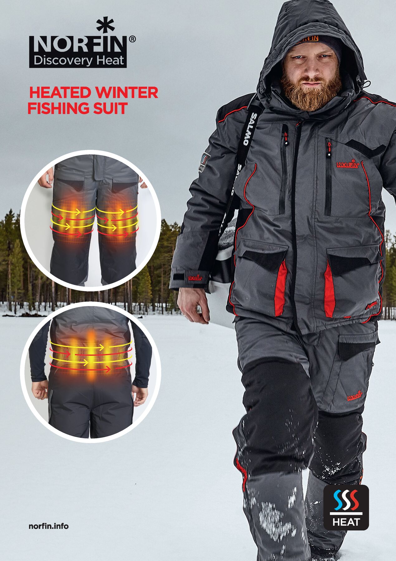 Kостюм зимний Norfin Discovery Heat размер XL