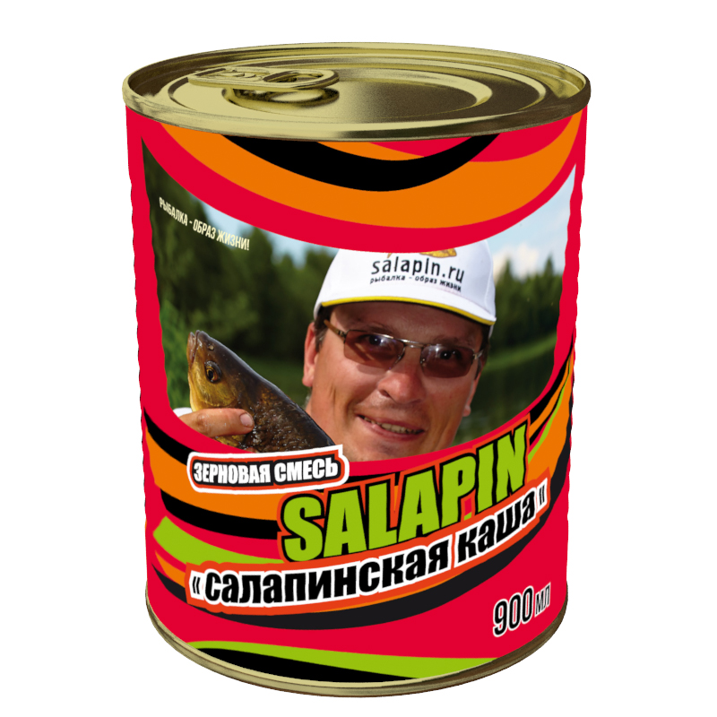 Добавка Greenfishing Зерновой микс Салапинская каша 900мл
