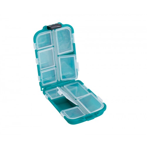 Коробка для крючков Flagman 10 отделений двойная WH003