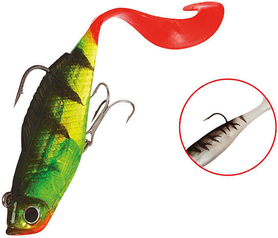 Приманка оснащенный Mikado Crystal Fish WXH-57 100 - 62