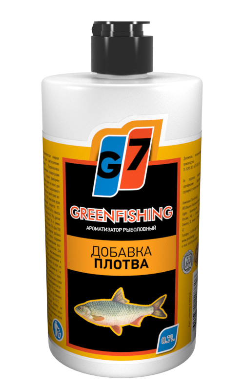 Добавка жидкая Greenfishing G7 Плотва 700мл