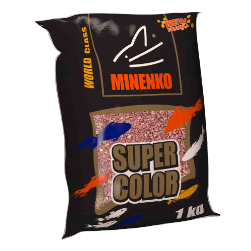 Прикормка летняя Minenko Super Color Карп красный 1кг