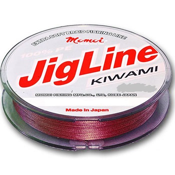 Плетеный шнур Momoi JigLine Kiwami Ruby 125м - 0.14мм - 9.1кг