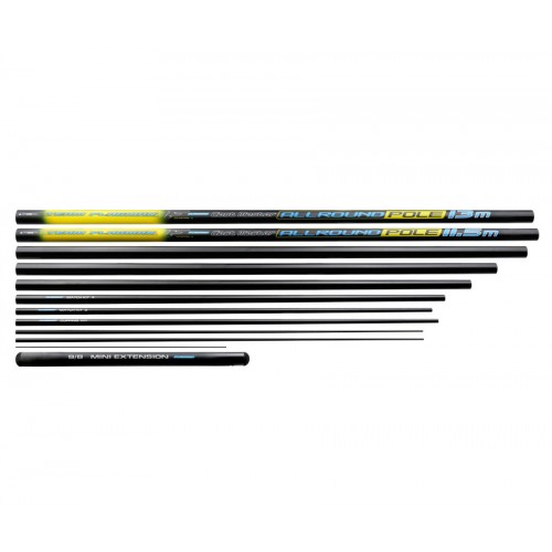 Штекерное удилище Flagman Cast Master Allround Pole 13м + Mini Extension + Cupping Kit