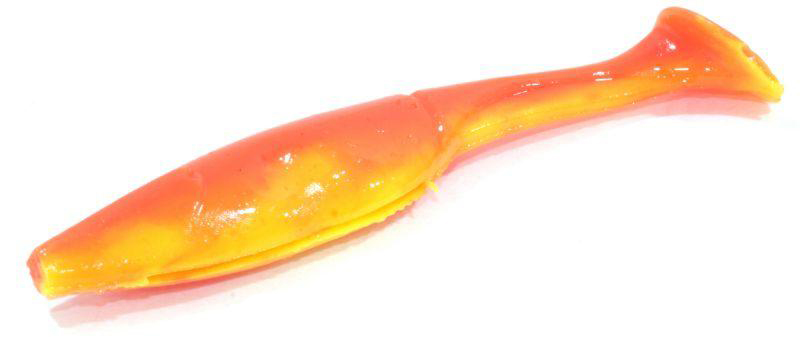Приманка Allvega Belly Dance Shad 70 - orange yellow
