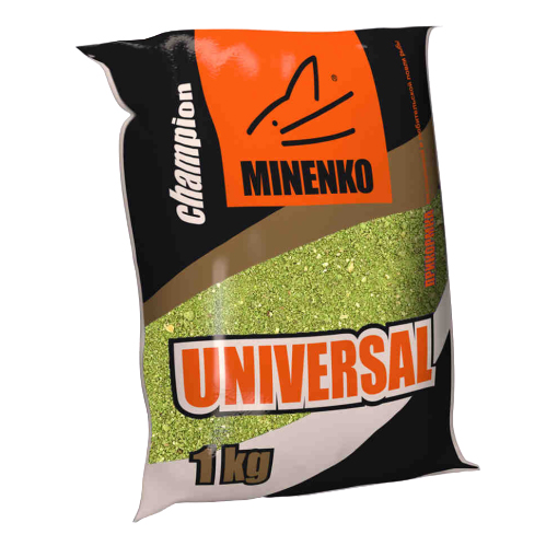 Прикормка всесезонная Minenko Universal Зеленая 1кг