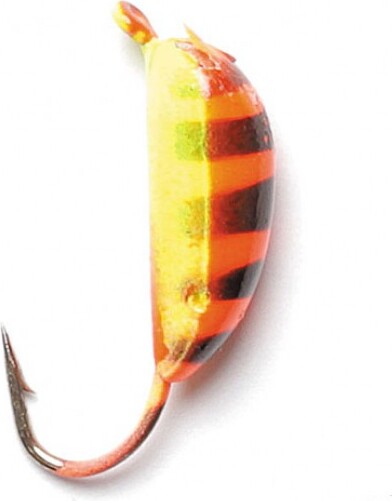 Мормышка вольфрамовая Lucky John Банан рижский с петелькой 030 - 32