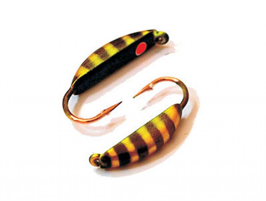 Мормышка вольфрамовая Lucky John Банан с петелькой 025 - 45