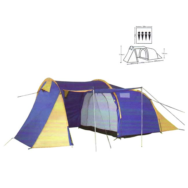 Палатка туристическая Kumyang 4-х местная 1710