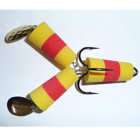 Приманка джиговая Лягншла 150 Red - Yellow Россия