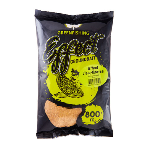 Прикормка летняя Greenfishing Effect Лещ-Плотва 800гр